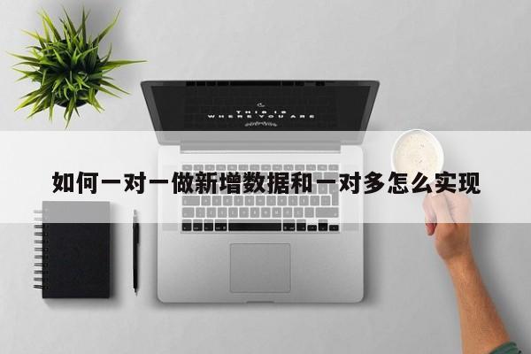 如何一对一做新增数据和一对多怎么实现