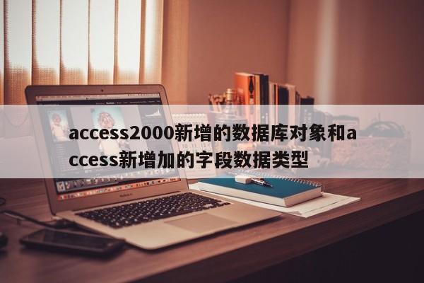access2000新增的数据库对象和access新增加的字段数据类型